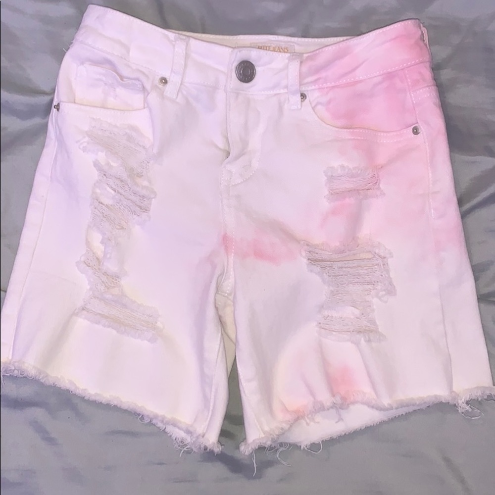 White shorts
